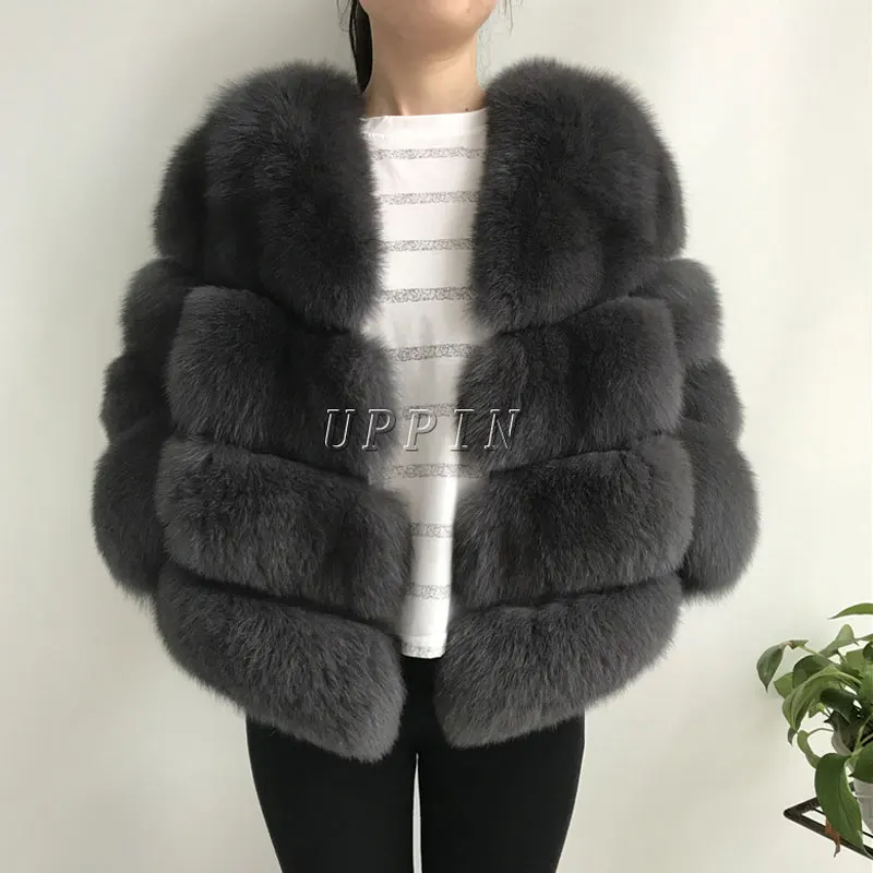 Новое зимнее пальто женское пальто из искусственного лисьего меха Плюс Размер Женская куртка с длинным рукавом из искусственного меха