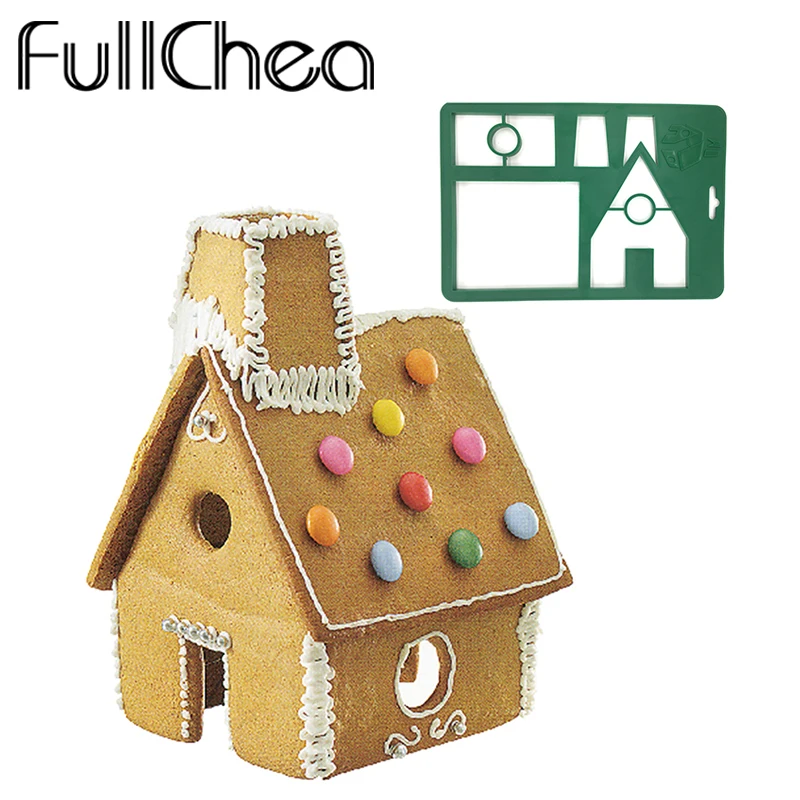 

FullChea Cooking Tools Candy House Silicone Mold Cake FullChea42 Goods Tree Decorating Tools Moule Silicone Mold Cake Moule