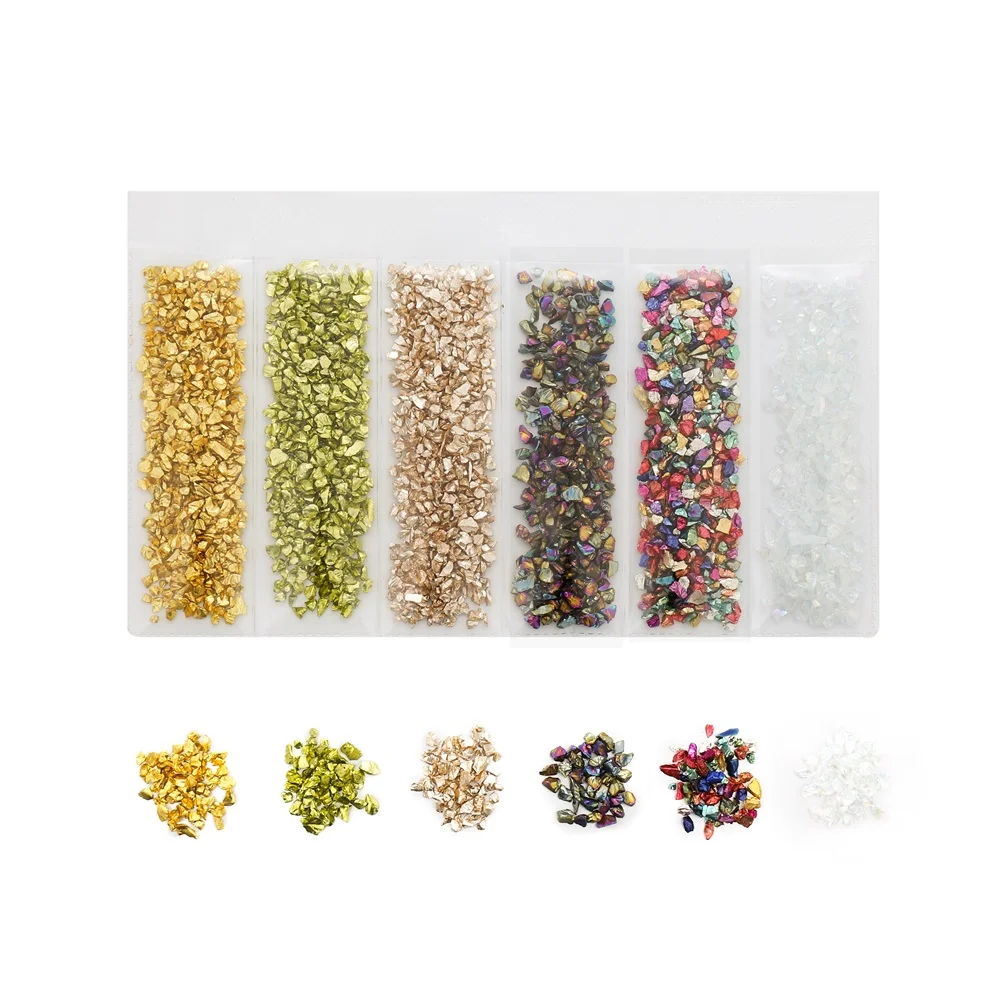 Shimmering Crystal Resin Fillings for DIY Crafts and Jewelry Making