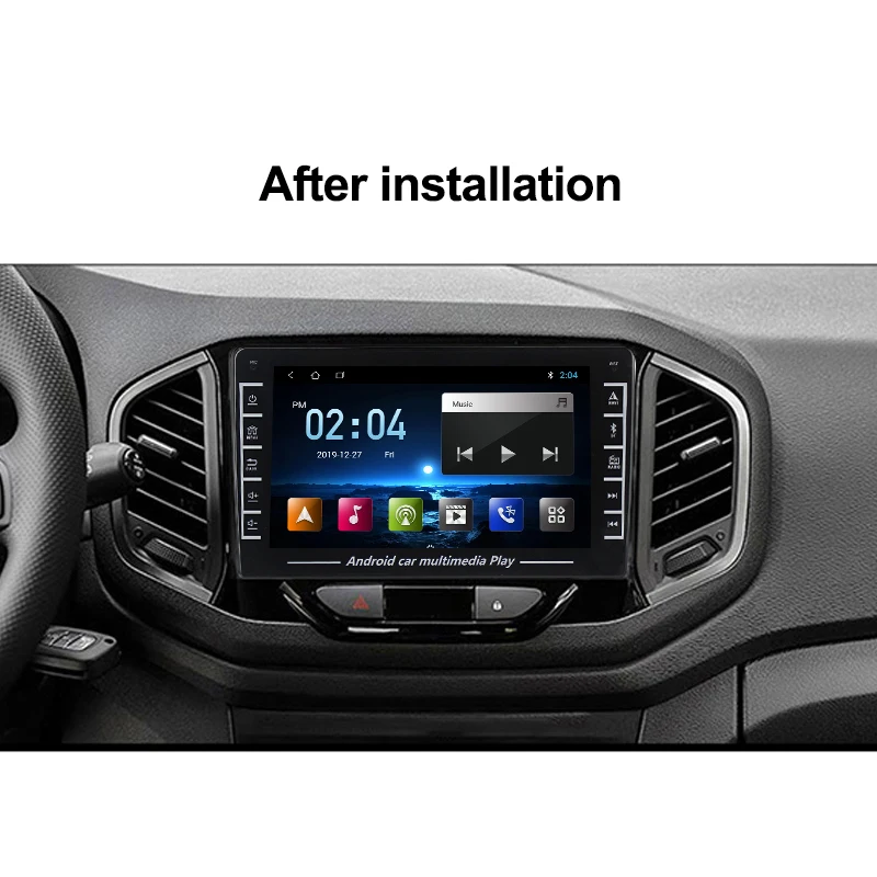 Автомагнитола 2 Din мультимедийный видеопроигрыватель 1 ГБ ОЗУ Android 8 2Din DVD для LADA X-ray
