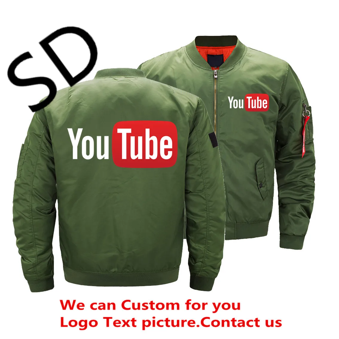 Армейская зеленая военная куртка на Youtube, мужская бейсбольная куртка в стиле ВВС, армейская тактическая бейсбольная куртка, куртка-бомбер, мужские пальто