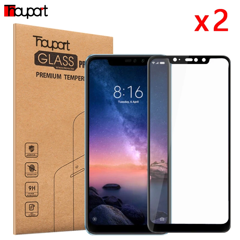 Thouport полная Защита экрана для Xiaomi Redmi Note 7 Закаленное стекло пленка 6 Pro Global 4X 4 6A 4A |