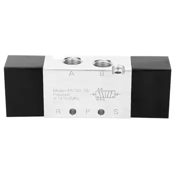 

High Quality 4A120-06 2 Position 5 Way Pneumatic Air Valve Inlet/Outlet/Exhaust PT1/8in Pneumatic Tool