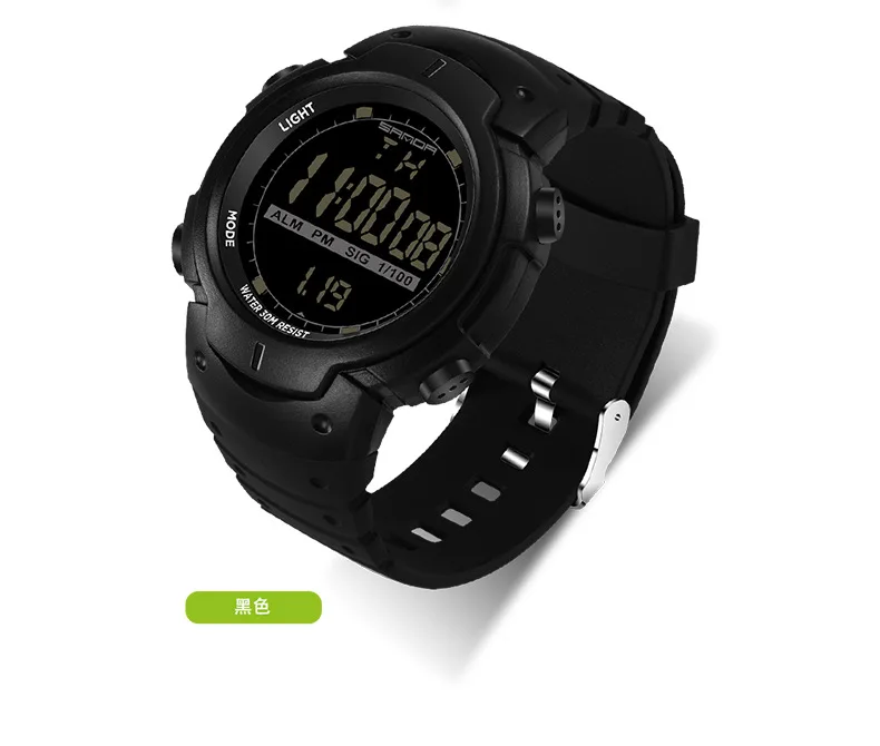 Sanda Watch Male Electronic Watch Junior High School Student Male Watch Youth Leisure Waterproof Luminous Sports Men's Tide Kore