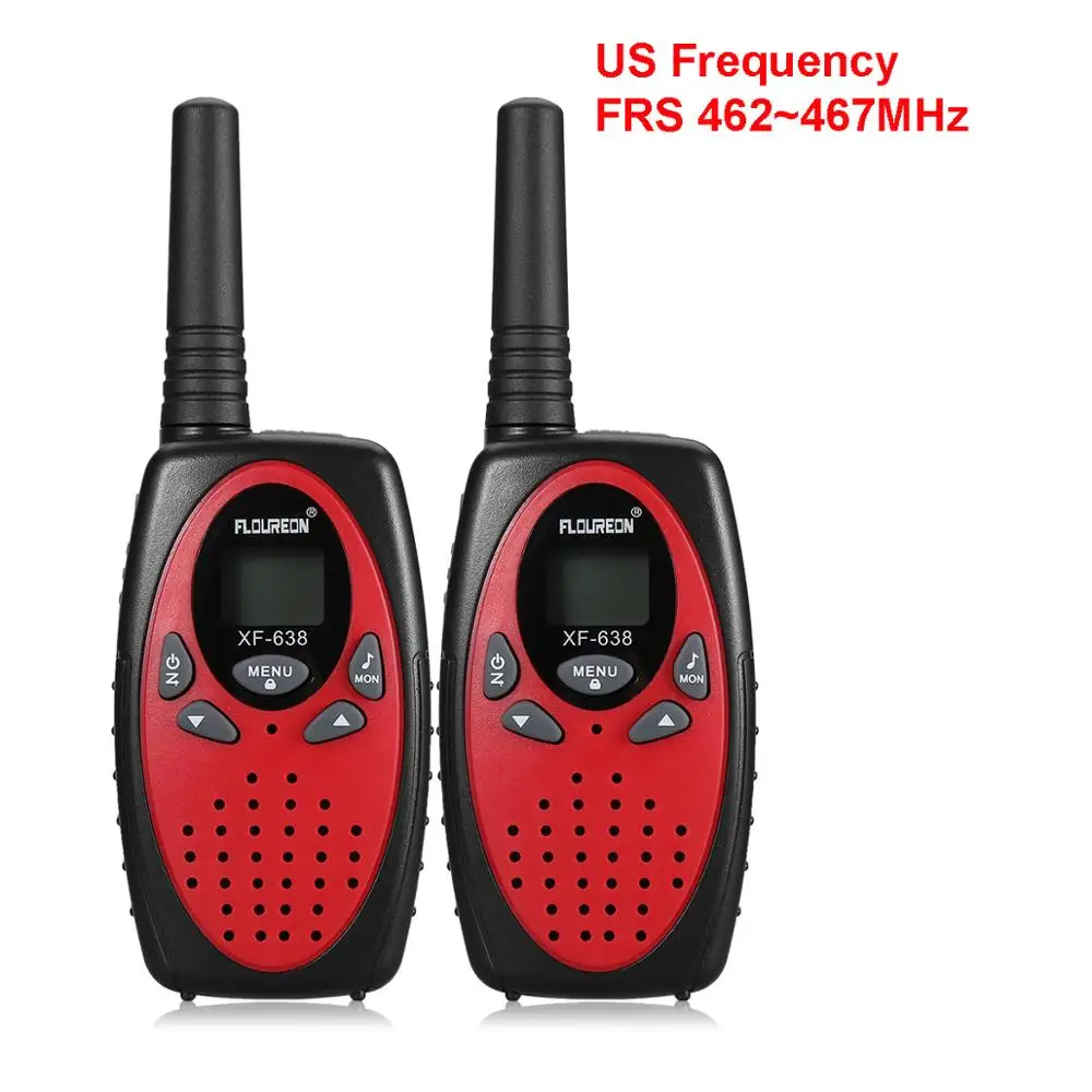 US red 2 шт. наружний 8-канальный сетевой видеорегистратор для иди и болтай Walkie Talkie S PMR 446 МГц UHF400-470MHz двусторонней радиосвязи 3 км портативное переговорное устройство VOX записывающие устройство десткий коммуникатор в случаи опасности подарок - Цвет: US red