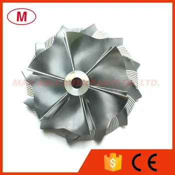 

TD04HL SRT4 49.10/65.00mm 6+6 blades Reverse High Performance Turbocharger Aluminum 2618/Milling/Turbo Billet compressor wheel