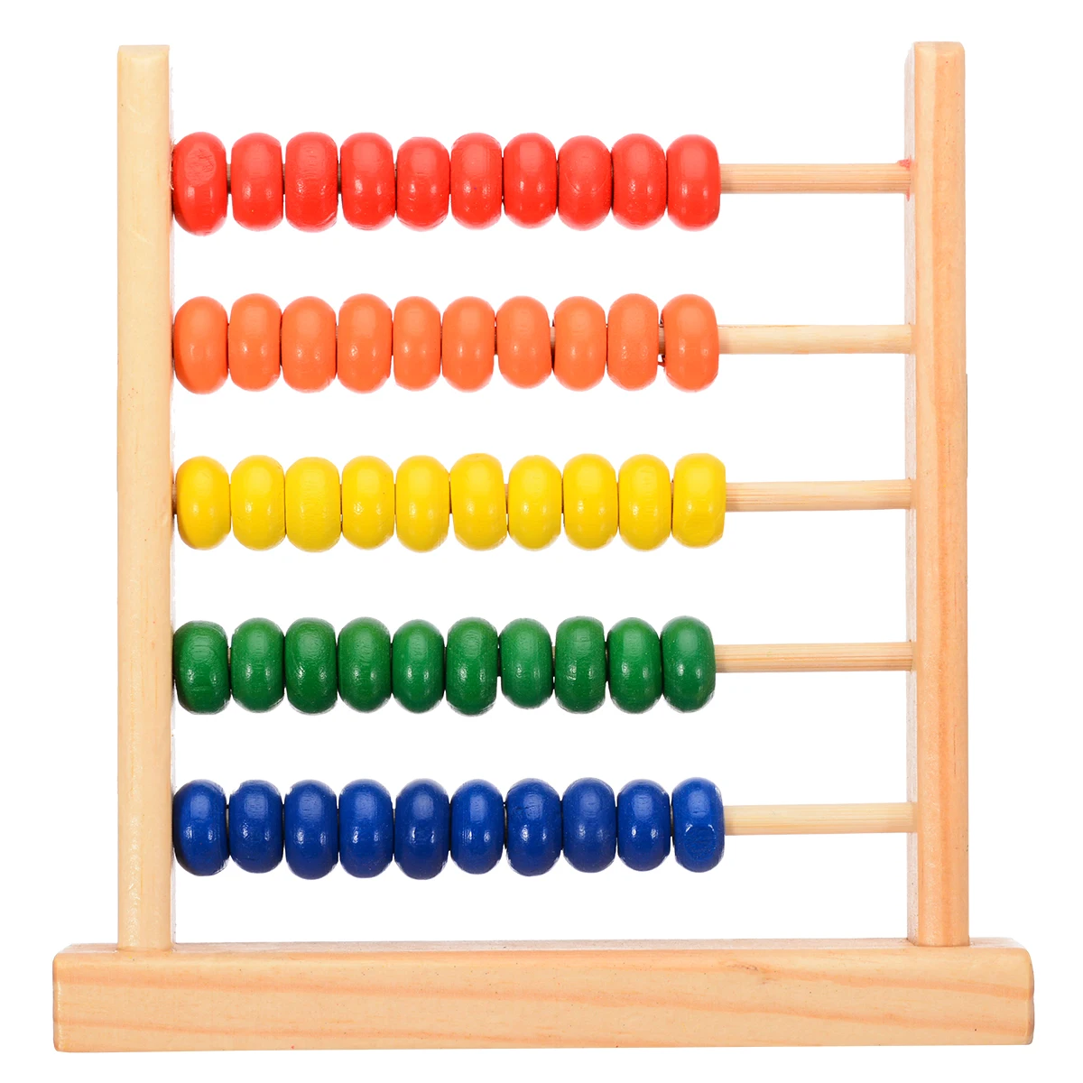 

New Mini Wooden Abacus Educational Toy For Children Early Math Learning Toy Numbers Counting Calculating Beads Abacus Toy