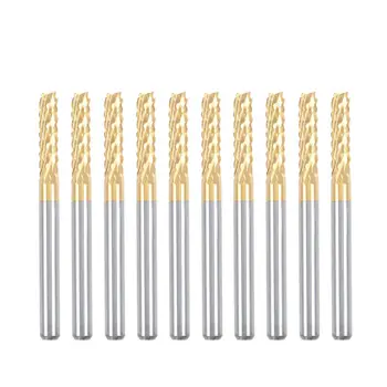 

10*3mm 3.175mm Shank Engraving Drills Engrave Wide Ranges Of Materials 12mm Cutting Edge 38mm Overall Length