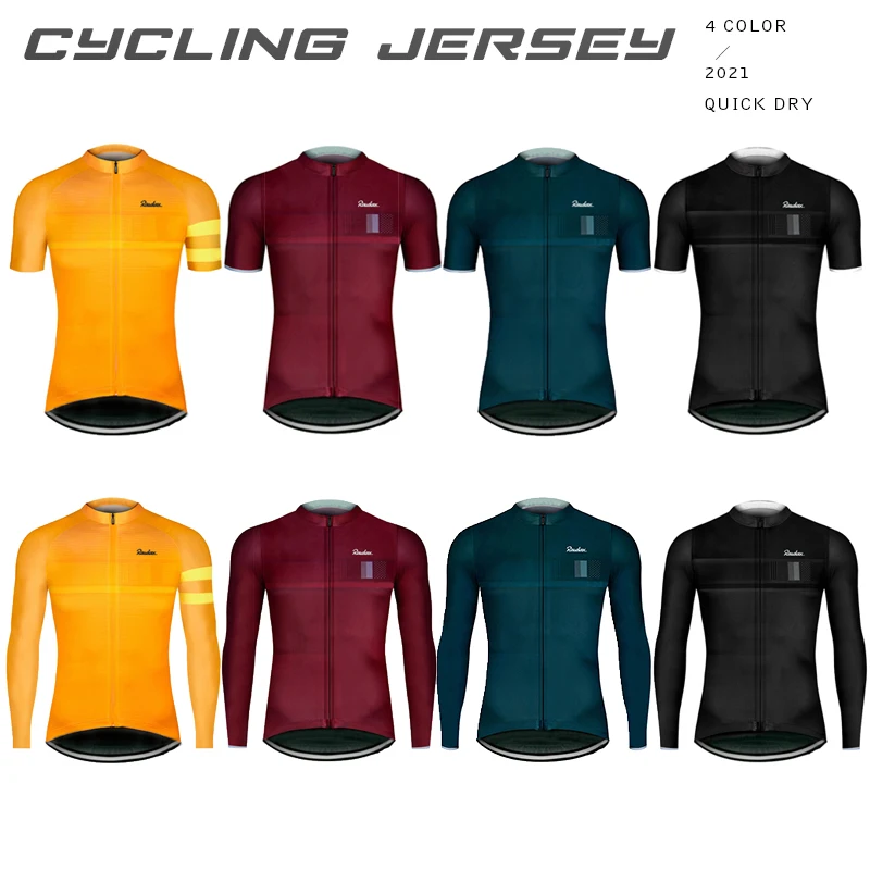 Men Cycling Jerseys 2023 Raudax Long Sleeve Cycling Shirts Bicycle Cycling Clothing Kit Mtb Bike Wear Triathlon Maillot Ciclismo - Image 2