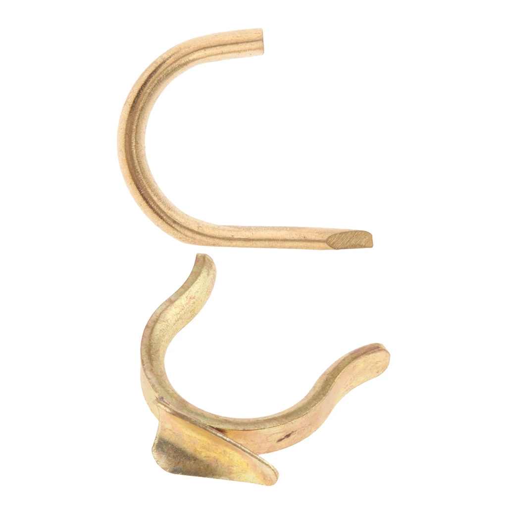 2Pcs Music Instrument Thumb Hook Trumpet Valve Slide Finger for Trumpet Player