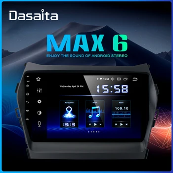 

Dasaita Car Radio 1 Din Android 9.0 for Hyundai IX45 2013 2014 2015 Autoradio 64GB ROM MP3 HDMI Car Stereo