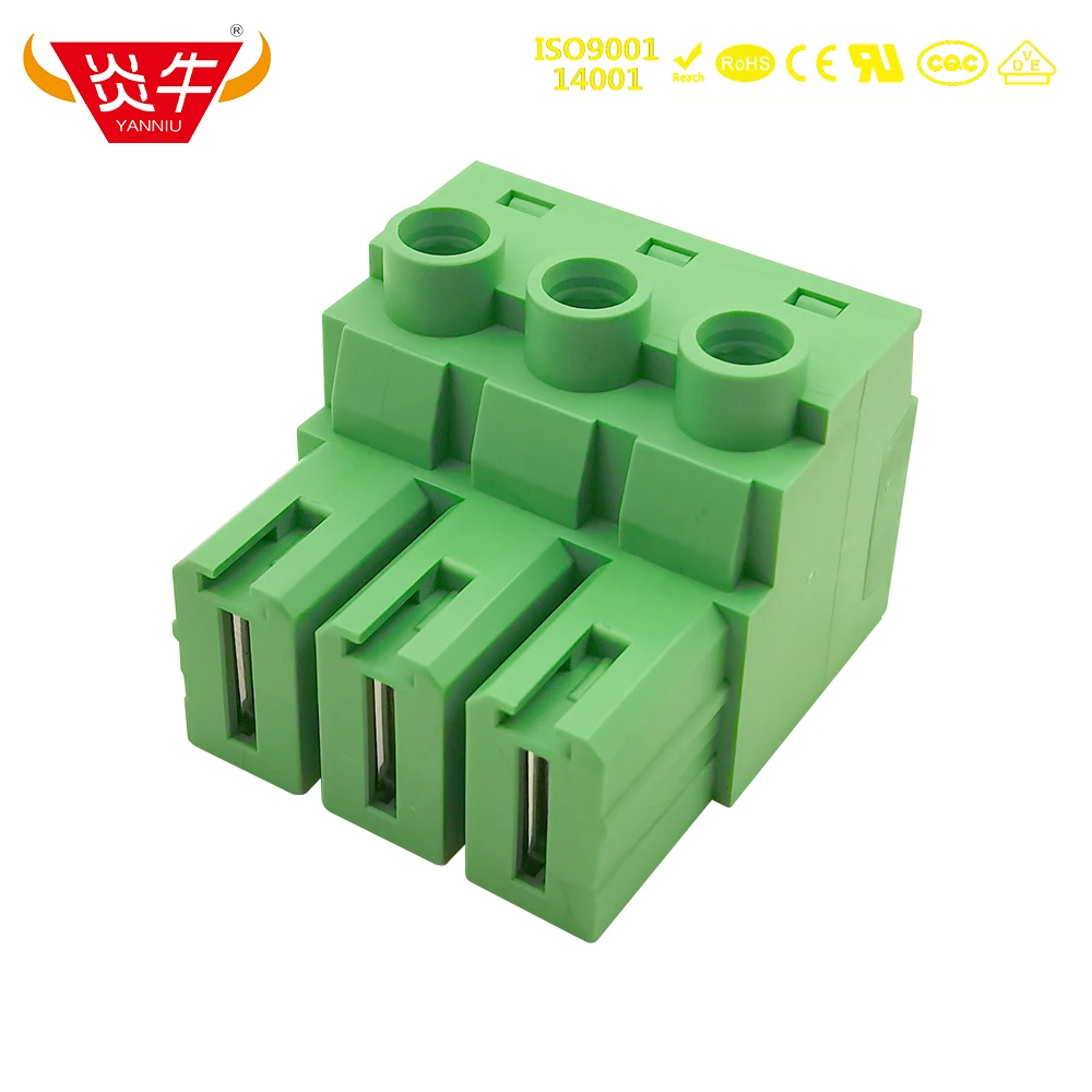 10Pcs 15.0mm KF2EDGSK 15.0 2P ~ 10P PCB CONNECTOR PLUG-IN TERMINAL BlOCK 2PIN ~ 10PIN PC 35 ST PHOENIX CONTACT DEGSON KEFA