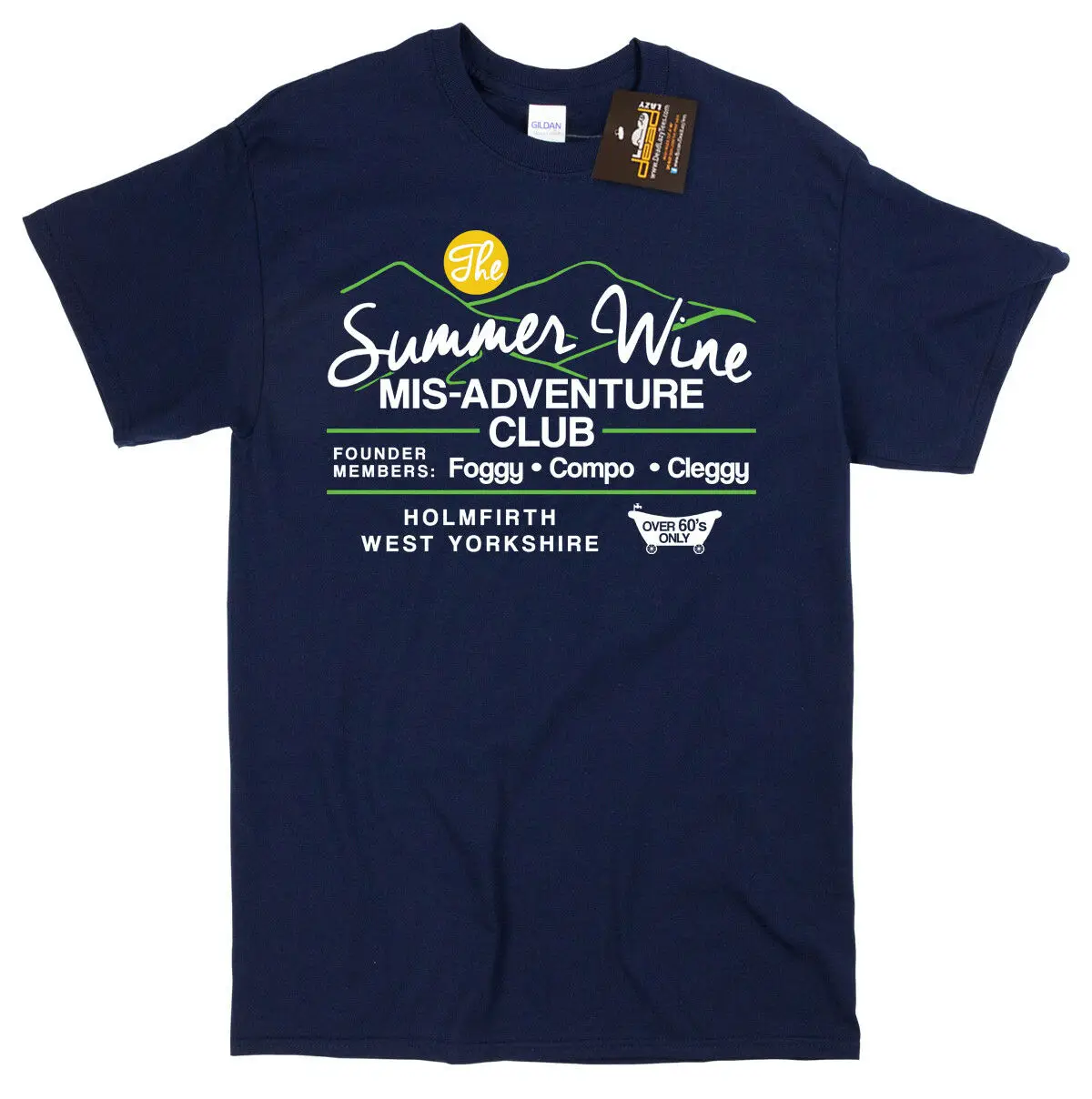 Последняя Летняя мужская футболка в стиле вина ретро британская комедия ТВ