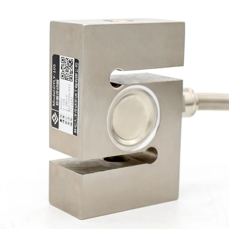 Pull Pressure Force S-Type Load Cell Sensor with Cable 5KG 10KG 30KG 100KG 200KG 300KG 500KG 1T 1.5T 2T 3T 5T 10KG 