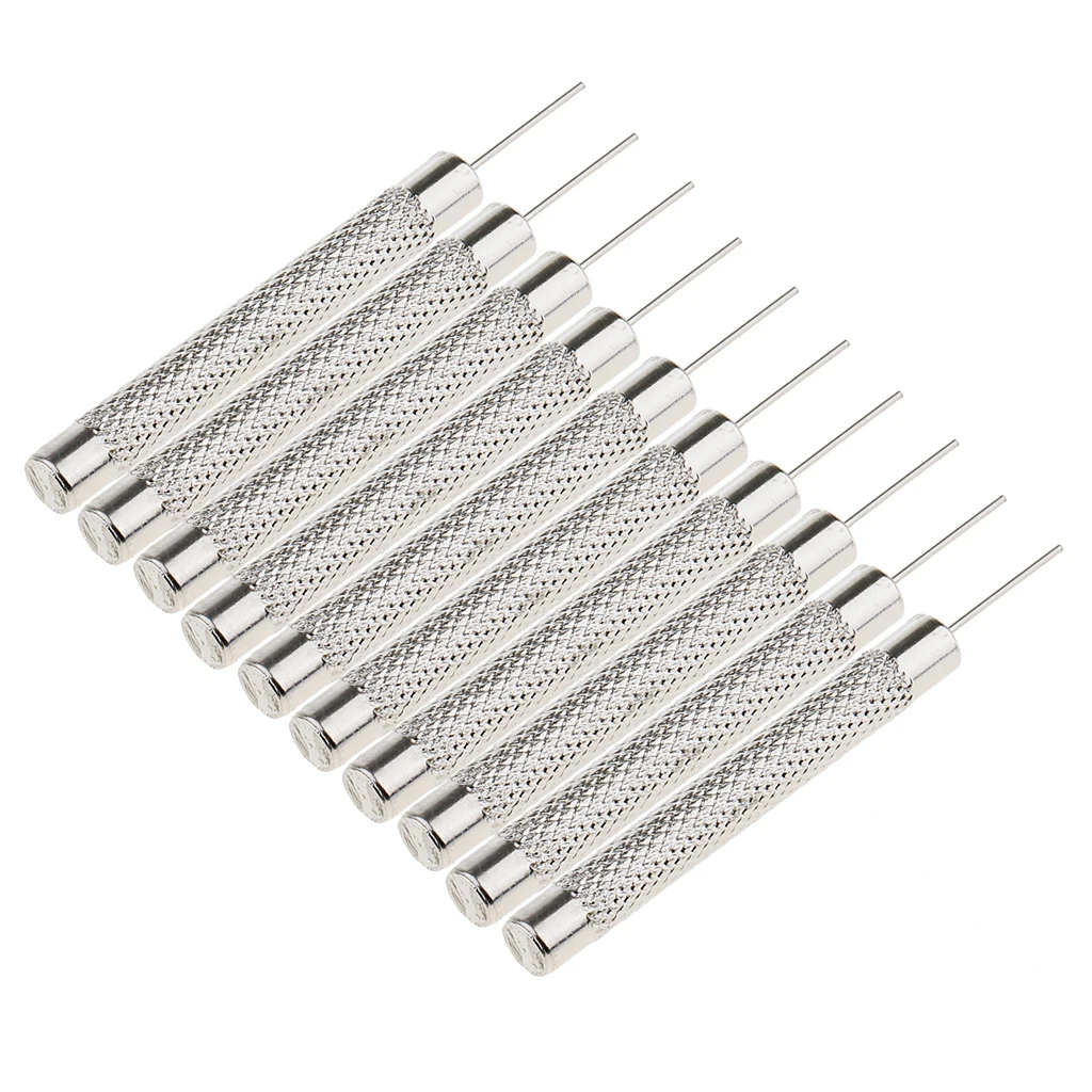 10Pcs Watch Band Strap Bracelet Pin Link Remover Repair Tool Pin Punch 0.7mm Watchmaker Spare Parts
