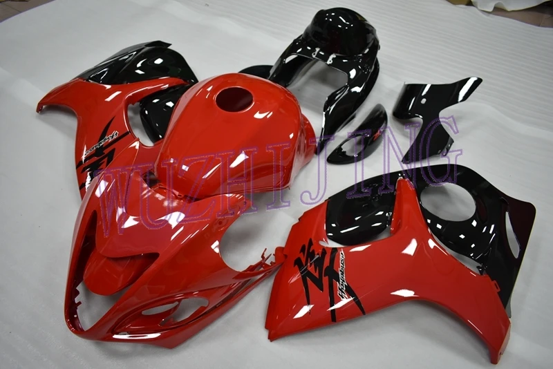 Пластик Обтекатели GSX R1300 2010 Обтекатели Gsx 1300R красный черный обтекатель HAYABUSA 2008