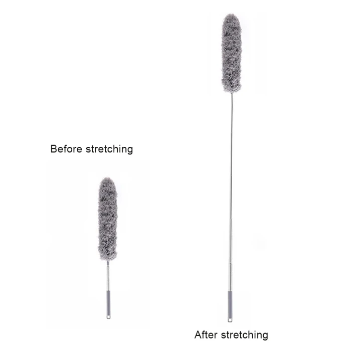 Горячая микрофибра Fexible Head Duster с удлинительным стержнем для потолочных вентиляторов для чистки автомобиля FAS6