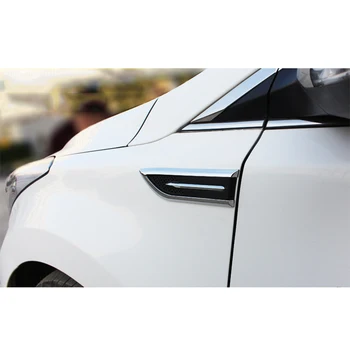 

1 Pair Car Stickers Side Mesh Cover Universal Shark Gills Auto Sticker Hood Bonnet Car False Air Outlet Decoration Stickers