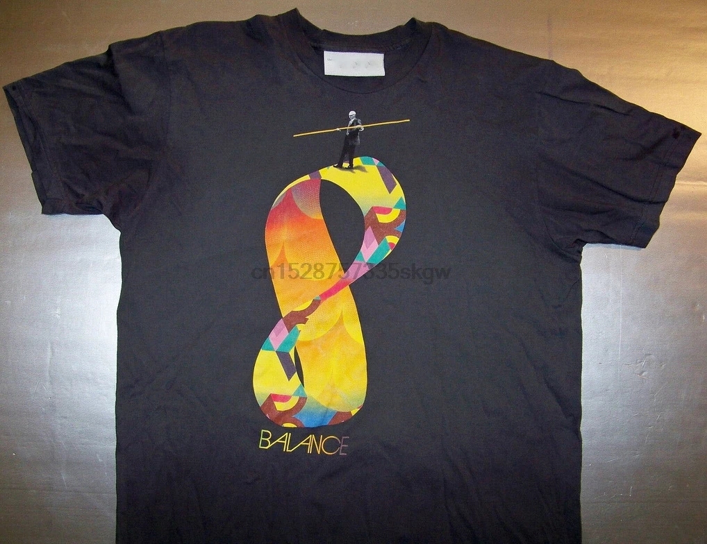 The Imaginary Foundation Balance Design Made In Usa Gray Tshirt Size L