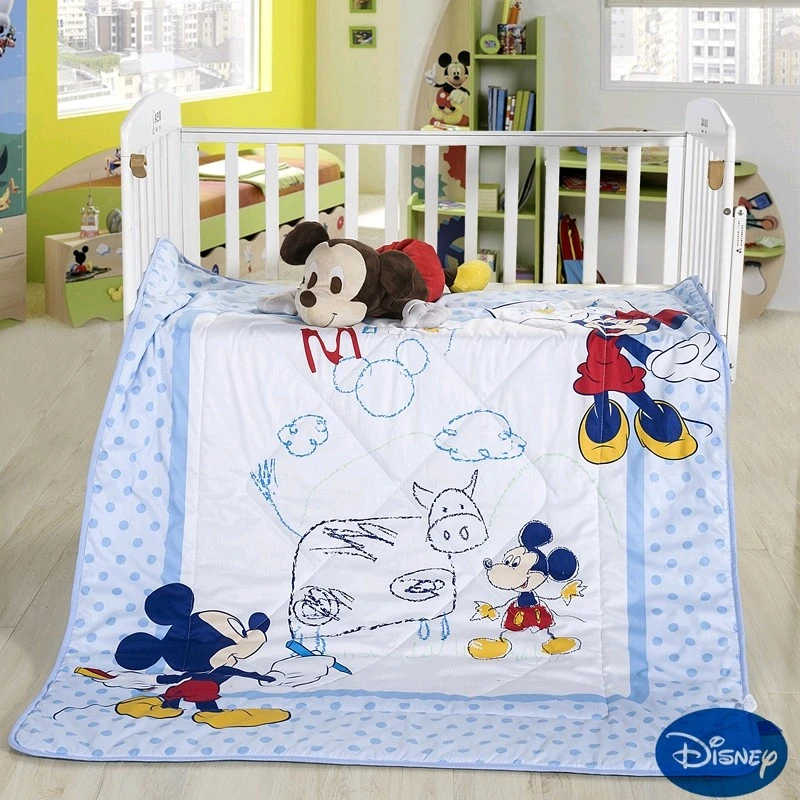 Disney Couverture Dessin D Animaux Mickey Mouse Pour Bebe Couette D Ete 1x150cm Pour La Maternelle Les Vacances Pour Fille Et Garcon Cadeau Pour Berceau Aliexpress