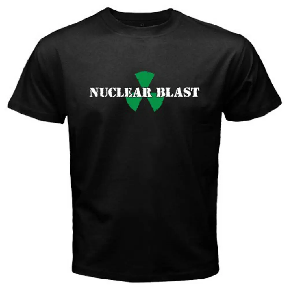 Новая мужская черная футболка с логотипом Nuclear Blast Record|Футболки| |