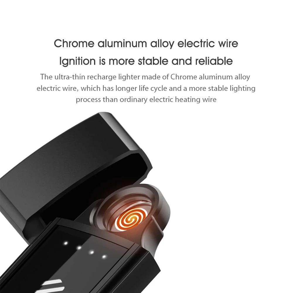 Xiaomi Beebest металлический электронный прикуриватель USB ...