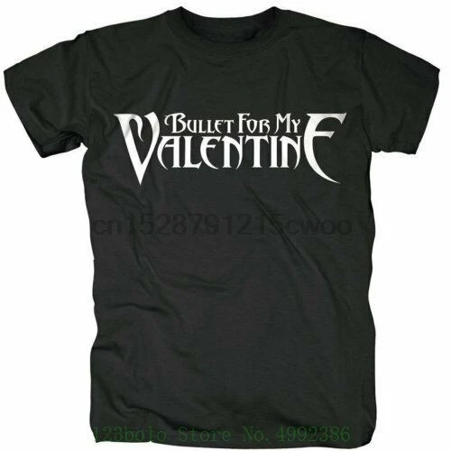 Футболка с логотипом Bullet For My Valentine-новые официальные Новые Топы хипстерская