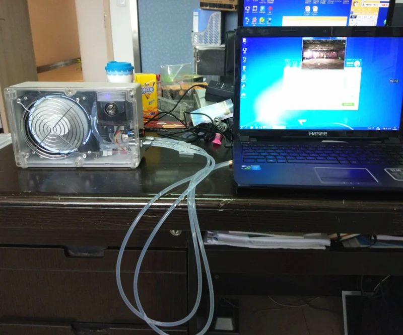 KOOLASON ноутбук Raspberry berr Pi RPi система водяного охлаждения кулер радиатор водяной бак