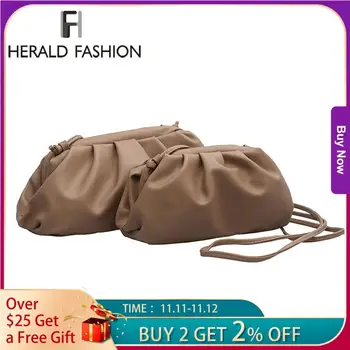 

Luxury Designer New Cloud Shape Women Day Clutch Bag Pleated Dumpling Shoulder Messenger Bag Small Cute Lady Crossbody cloud bag