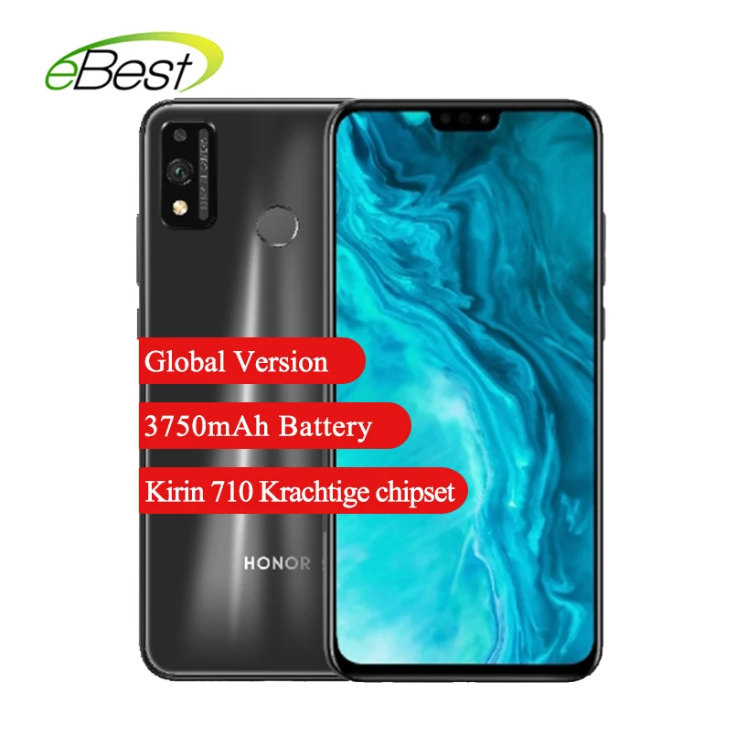 Глобальная версия Honor 9X Lite смартфон 4G 128G 3750mAh 48MP камера Kirin 710 6 5 дюймов Android