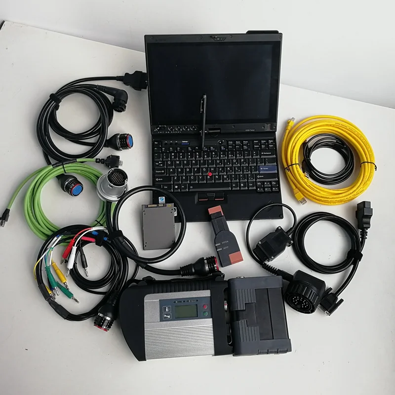 

for BMW Icom A2+B+C MB Star C4 SD Interface C4 2in1 Software V09.2019 SSD installed well on used laptop X200T 4G Auto Diagnosis