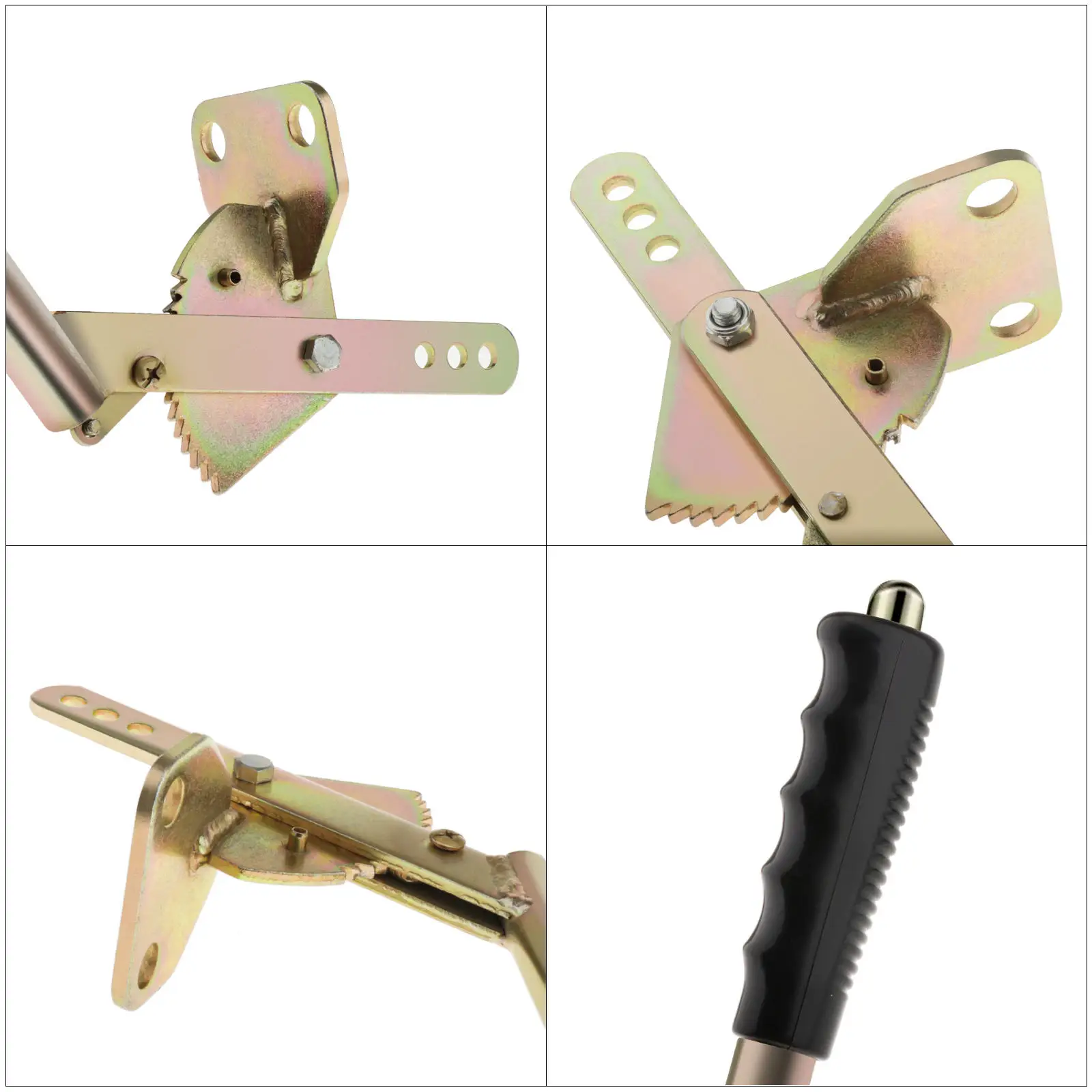 Trailer Hand Brake Lever Parking Emergency Brake Lever Handle Bracket Zinc Coated
