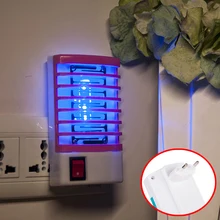 ЕС Plug Электронный комарный убийца лампа средство от комаров муха насекомых жук Zapper Бытовая ловушка для насекомых