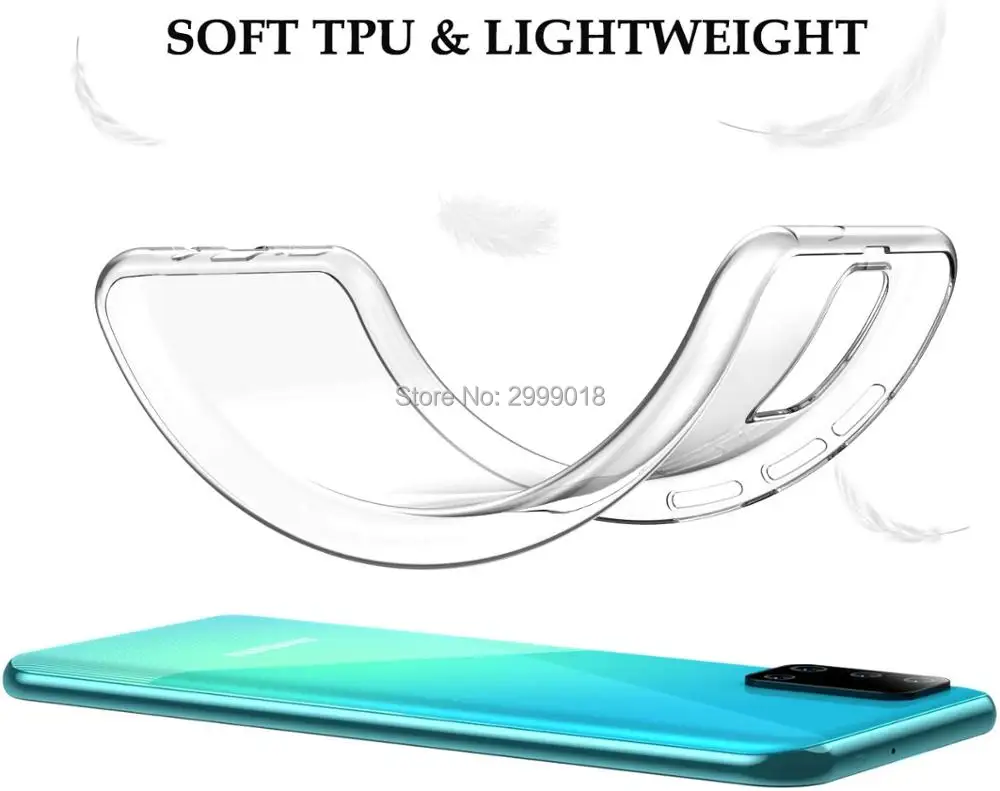 Для UMIDIGI S5 Pro чехол для Прозрачная силиконовая задняя крышка из ТПУ телефона