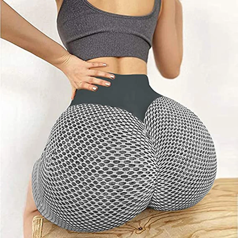 

Push Up Mesh Yoga Shorts Fitness Short Pants Sexy Women Sports Wear High Waist Leggings Elastic Gym Clothing Workout Sexy Shorts
