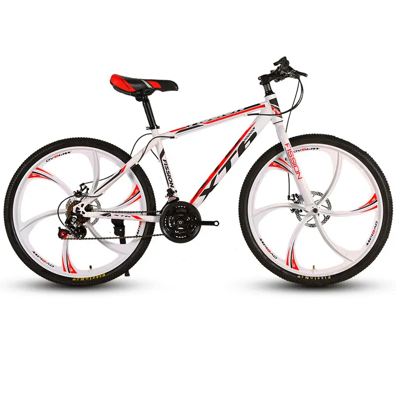 Mountain Bike Variable Speed Cross Country Shock Double Disc Brakes Men and Women Bicycle Student Adult