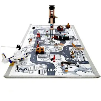 

Foldable Cartoon Baby Play Mat Xpe Puzzle Children's Mat Baby Climbing Pad Kids Rug Baby Games Mats