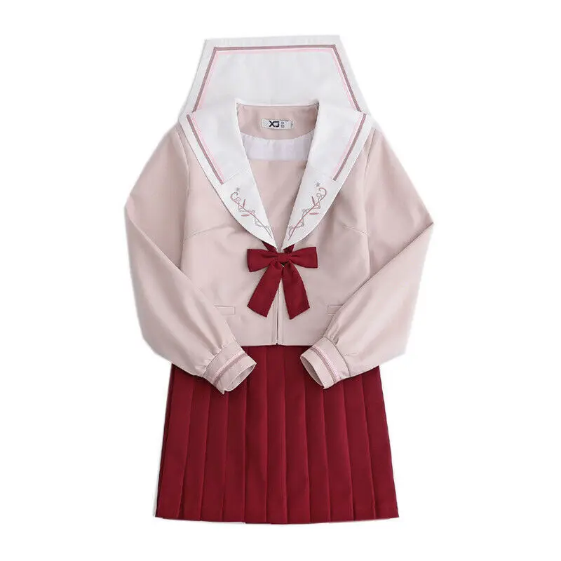 

JK Uniform Japanese Sailor Suit Long Short Sleeve Student School Uniform