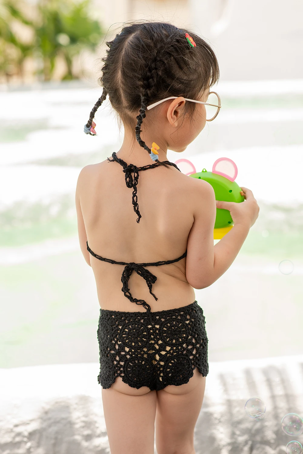 Swimsuit Coverup Crochet Bathing Suit Cover, Crochet Swimwear, Kids