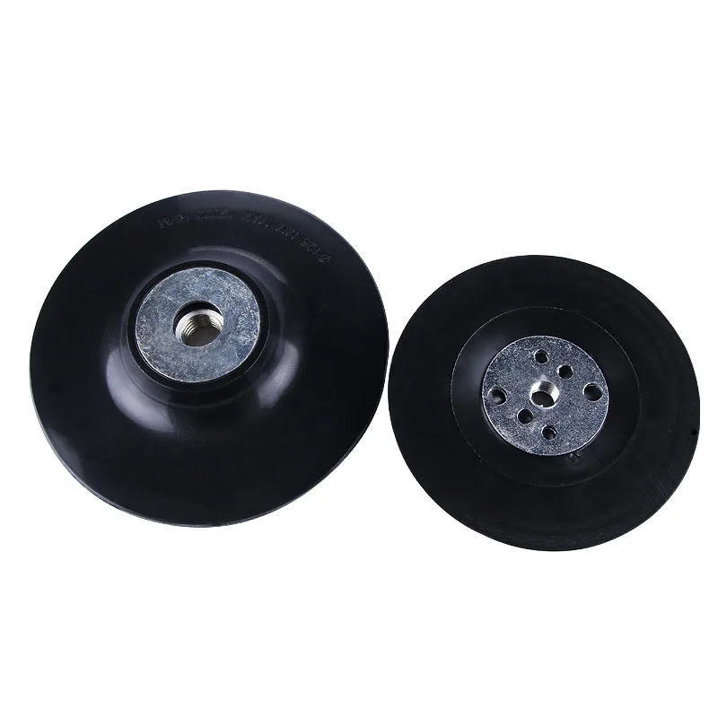

5 inch 125mm Screw M14 Disc Buffing Bonnet Wheel Sander Special Sander Polishing Disc Angle Grinder Chassis Rubber 4 inch 100mm