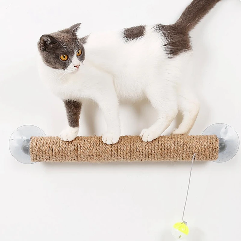 Cat Scratch Column Grinding Device Sucker Cat Climbing Frame Anti-Scratch Sofa Cat Claw Board Toy Scratching Post Scratcher