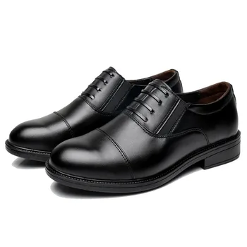 

Mazefeng Brand Classic Pointed Toe Oxford Men Flats Formal Dress Shoes Black Brown Summer Male Casual Business Party Shoes 38-44