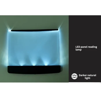 

Bedroom Reading Night Light Creative LED Book Light Flat Plate Portable Car Travel Panel Led Desk Lamp For Indoor Kids