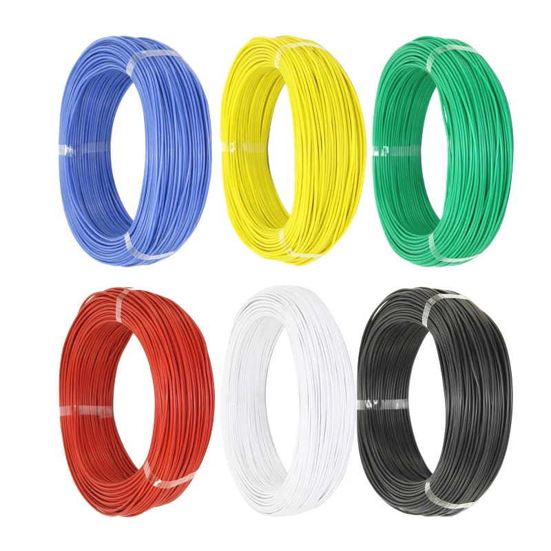 5 Meters 5M UL1007 Wire 24awg 26 28 30 22AWG 18AWG 16AWG PVC Electronic Cable Wire