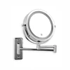 Wall Mounted Smart Bathroom Led Makeup Mirror 3X 5X 7X10X Magnification Adjustable Cosmetic Double Side Touch Dimming Mirrors 6