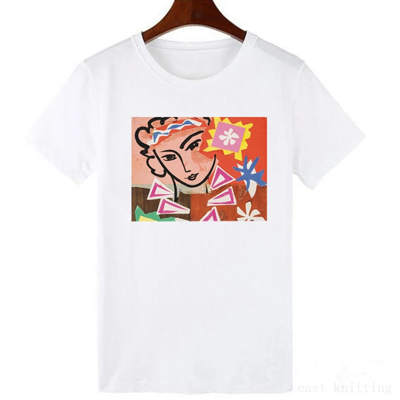 summer women t shirt female short sleeve cartoon art print tops fashion Harajuku new letter T-shirt - Цвет: 0690