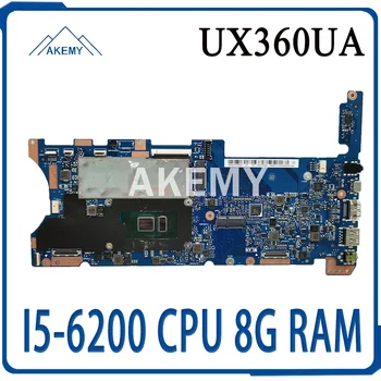 شراءAkemy UX360UA اللوحة الأم لأسوس UX360UAK UX360UA UX360U 90NB0C00-R00010 Laotop اللوحة الرئيسية مع وحدة المعالجة المركزية I5-6200 8G RAM