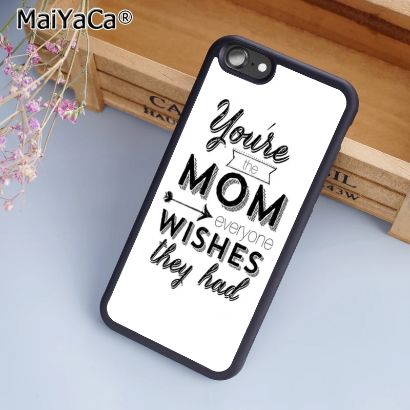 MaiYaCa Лучшая Мама в мире чехол для телефона iPhone 5 6s 7 8 plus 11 pro X XR XS max samsung S6 S7 edge S8 S9 |