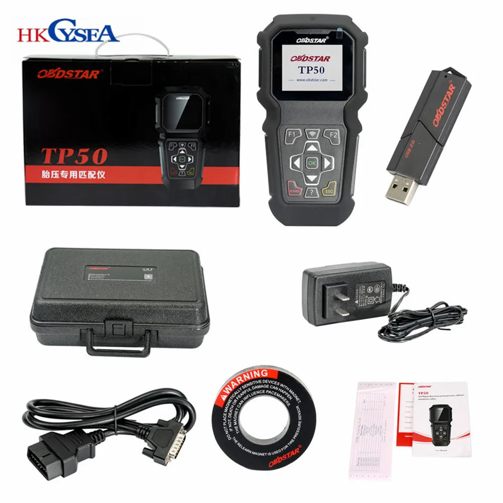 Новый OBDSTAR TP50 Интеллектуальное обнаружение сброс активации TPMS и диагностический