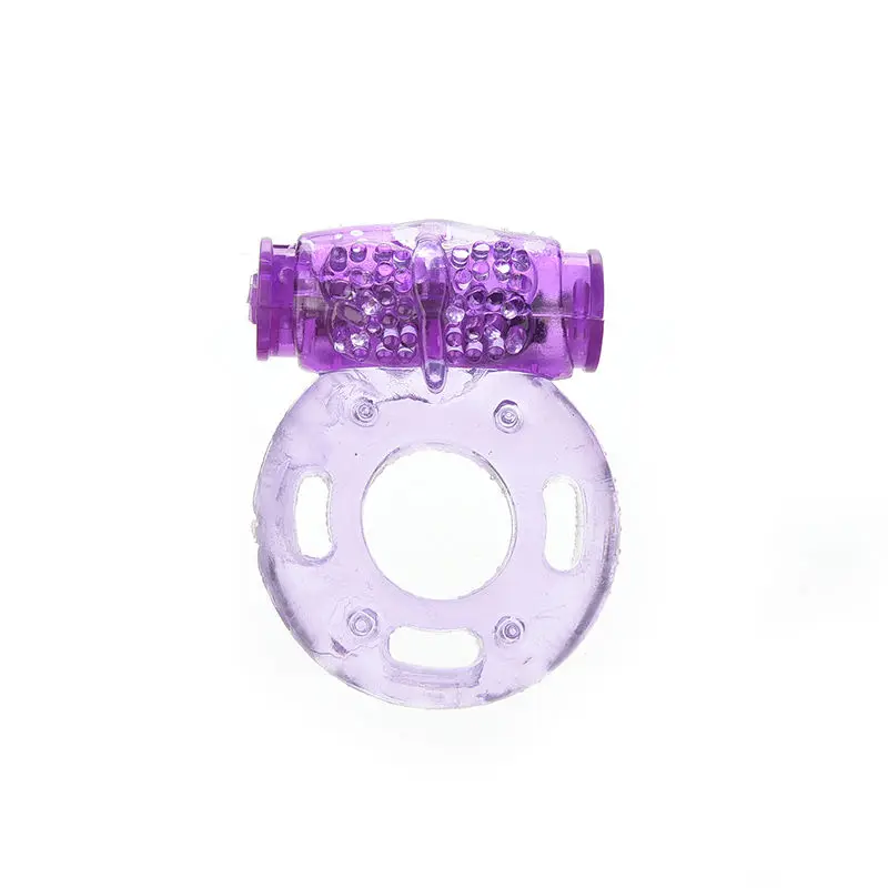 1Pc Penis Vibrating Ring Lasting Enlarge Cock Harness Prepuce Bondage Men Sex Toy Couples Sexual brinquedos Erect Fetish